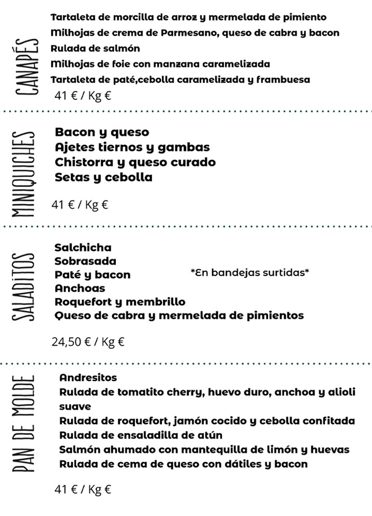 Carta-Salado-2|Heladería & Pastelería Artesanal - Ignacio Mira